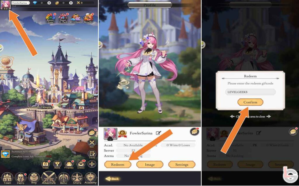 how to redeem codes in culinary tour voyage