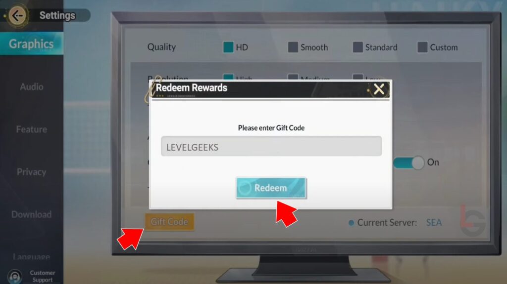 how to redeem codes in haikyu fly high