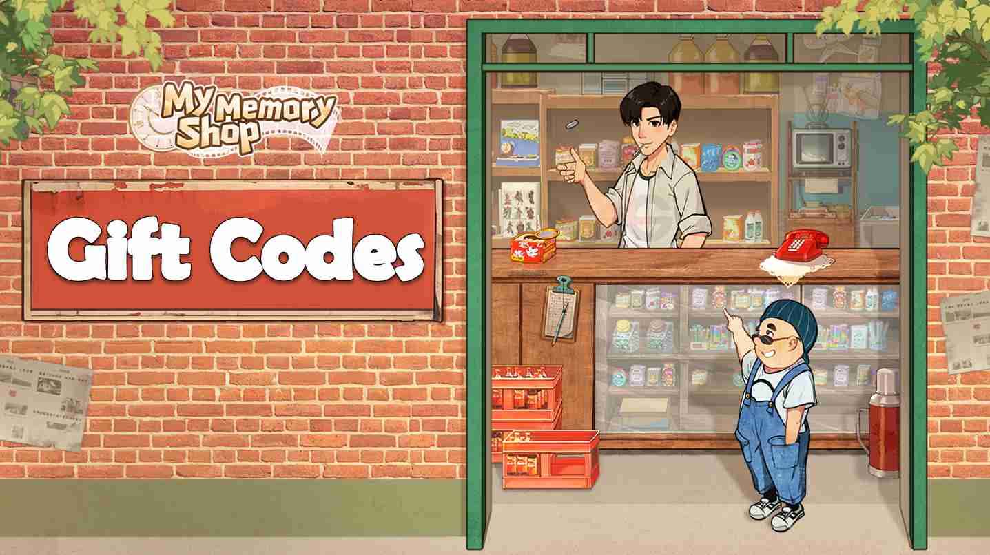 My Memory Shop Codes
